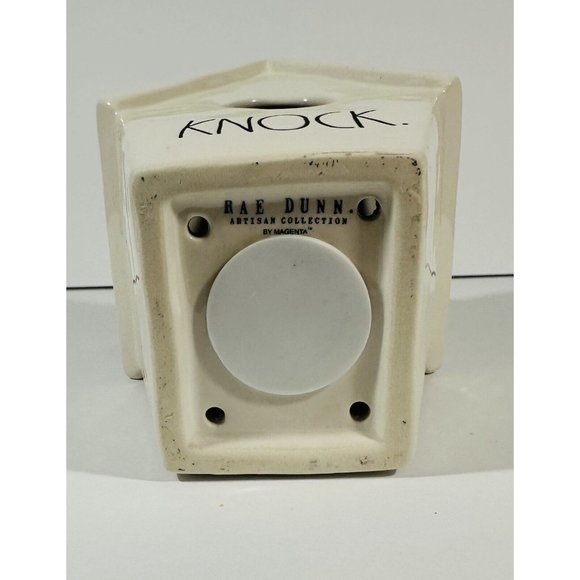 Rae Dunn KNOCK Birdhouse NEST Artisan Collection Magenta Blue Ribbon Farmhouse - Picture 9 of 10